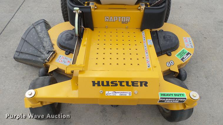 image for item EB9358 Hustler Raptor SD ZTR lawn mower