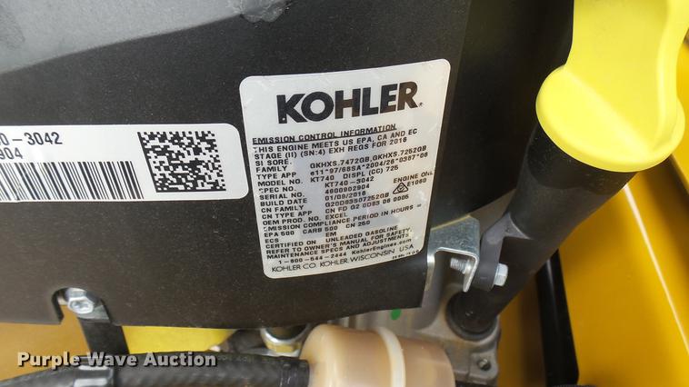 image for item EB9359 Hustler Raptor Flip-Up ZTR lawn mower