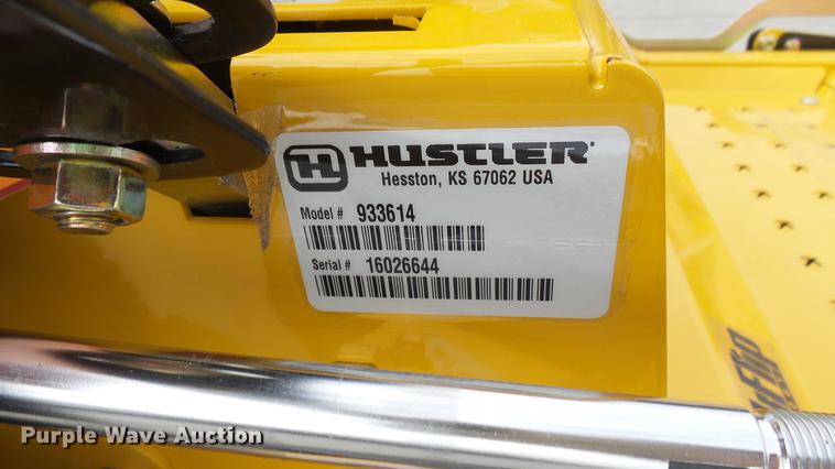 image for item EB9359 Hustler Raptor Flip-Up ZTR lawn mower