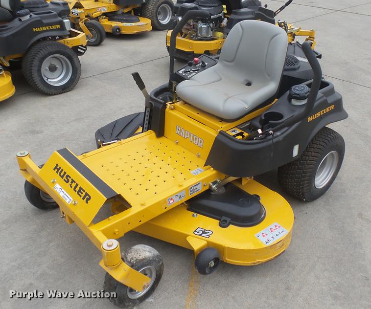 image for item EB9360 Hustler Raptor ZTR lawn mower
