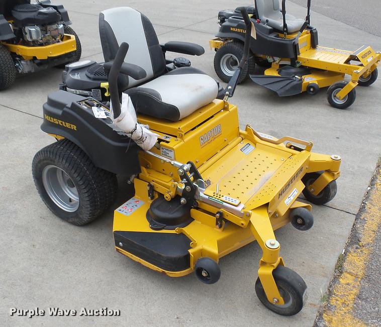 image for item EB9361 Hustler Raptor Flip-Up ZTR lawn mower
