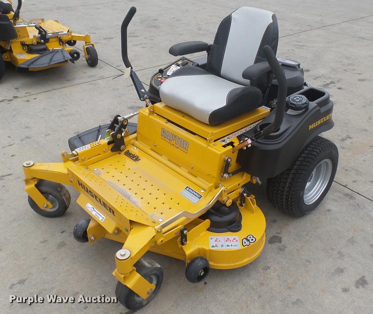image for item EB9362 Hustler Raptor Flip-Up ZTR lawn mower
