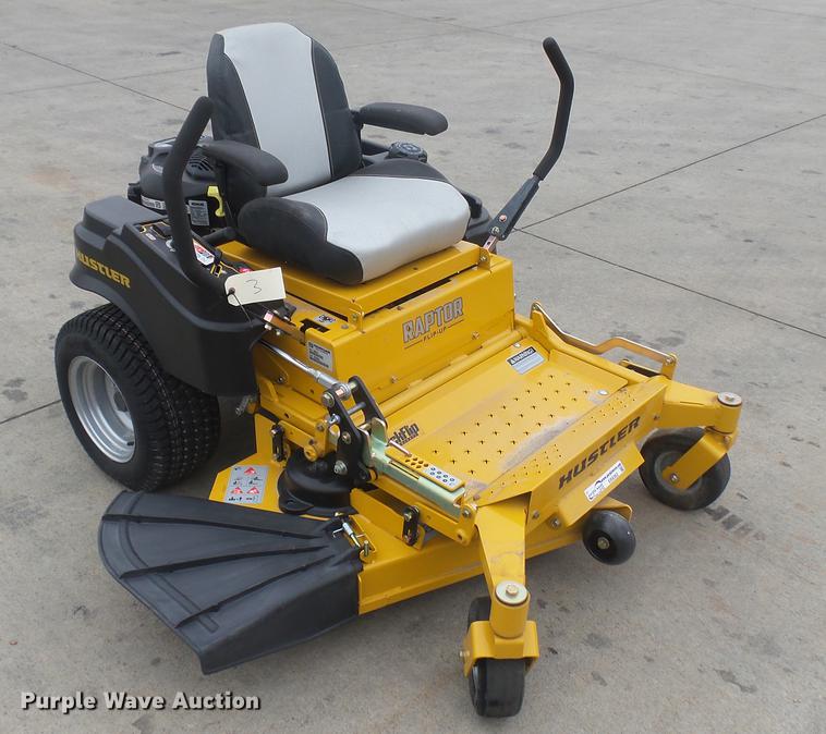 image for item EB9362 Hustler Raptor Flip-Up ZTR lawn mower