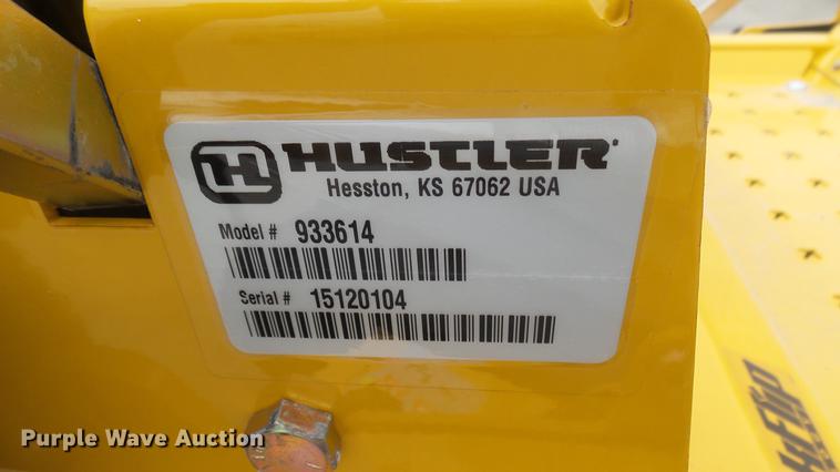 image for item EB9362 Hustler Raptor Flip-Up ZTR lawn mower