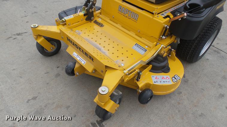 image for item EB9362 Hustler Raptor Flip-Up ZTR lawn mower