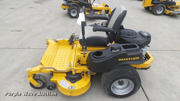 image for item EB9364 Hustler Raptor Flip-Up ZTR lawn mower