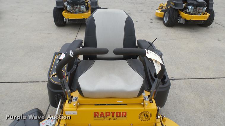 image for item EB9364 Hustler Raptor Flip-Up ZTR lawn mower