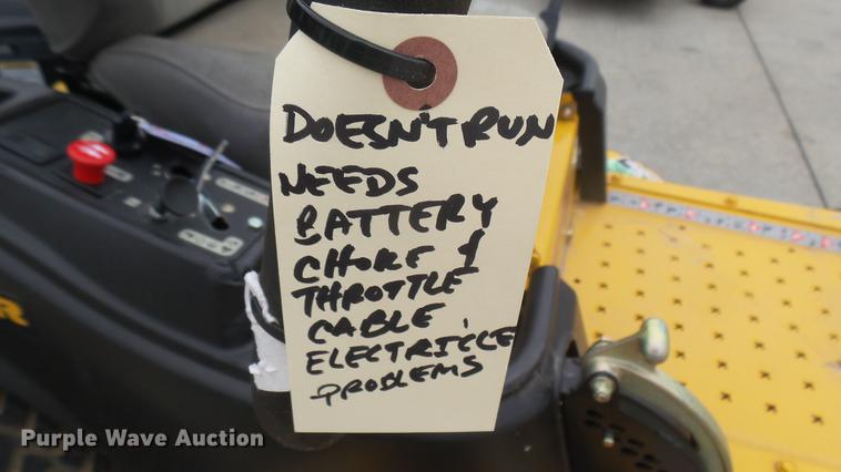 image for item EB9368 Hustler Raptor SD ZTR lawn mower