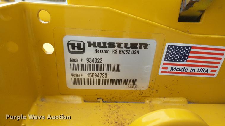 image for item EB9369 Hustler Super Z Hyperdrive ZTR lawn mower