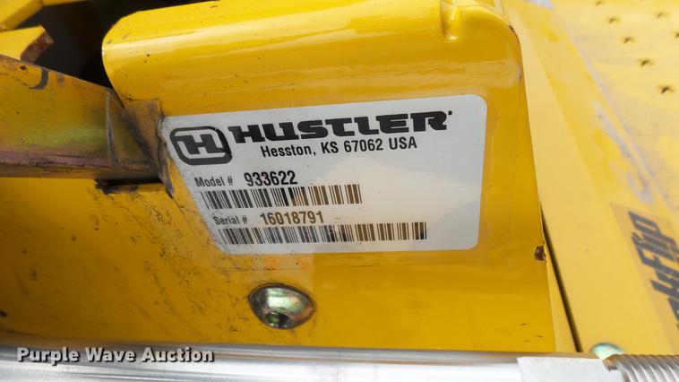 image for item EB9373 Hustler Raptor Flip-Up ZTR lawn mower