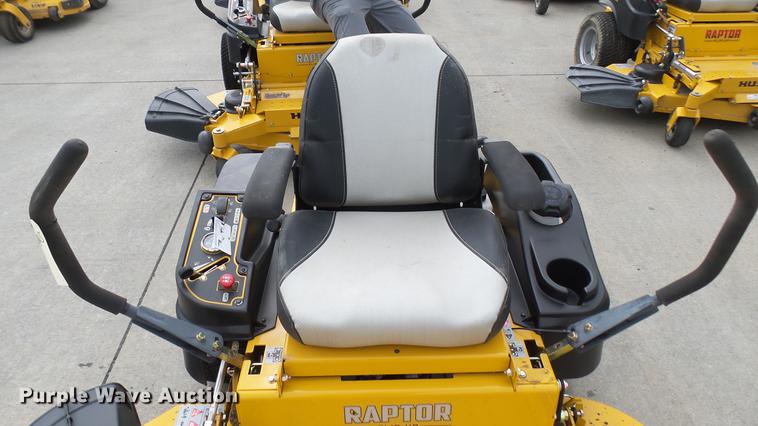 image for item EB9373 Hustler Raptor Flip-Up ZTR lawn mower