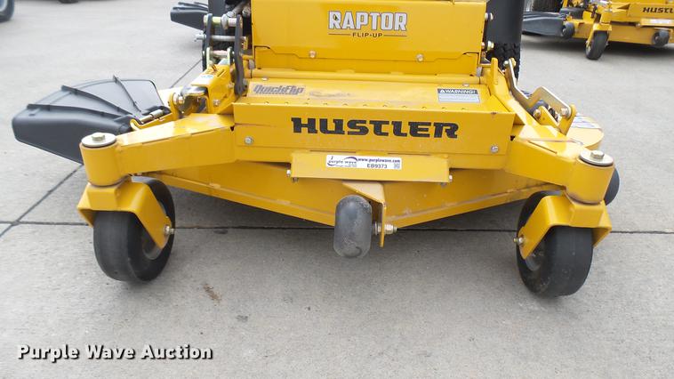 image for item EB9373 Hustler Raptor Flip-Up ZTR lawn mower