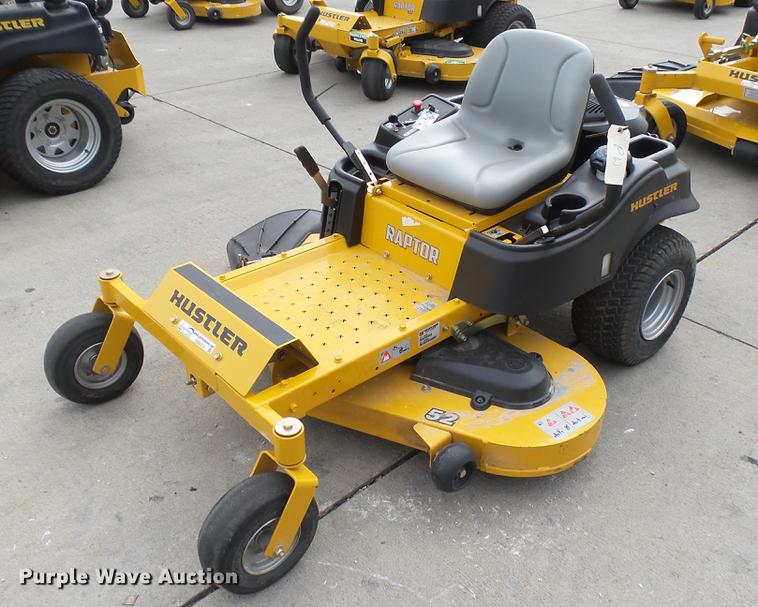 image for item EB9374 Hustler Raptor ZTR lawn mower