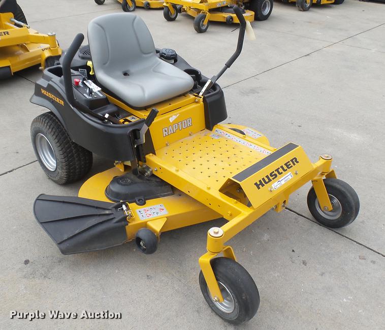 image for item EB9374 Hustler Raptor ZTR lawn mower