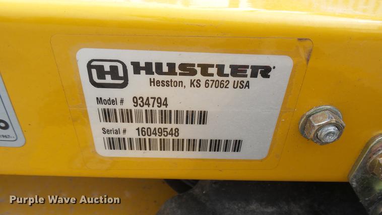 image for item EB9374 Hustler Raptor ZTR lawn mower