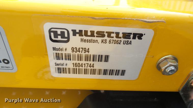 image for item EB9375 Hustler Raptor ZTR lawn mower