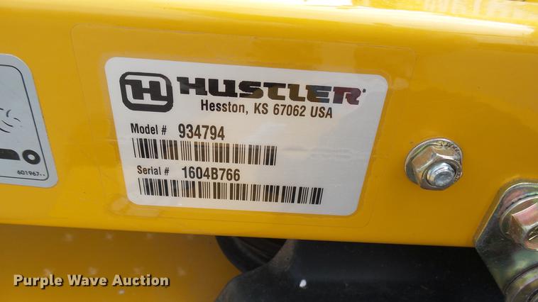 image for item EB9376 Hustler Raptor ZTR lawn mower