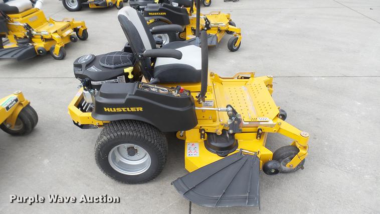 image for item EB9377 Hustler Raptor Flip-Up ZTR lawn mower