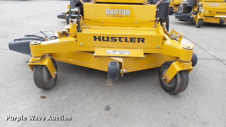 image for item EB9377 Hustler Raptor Flip-Up ZTR lawn mower