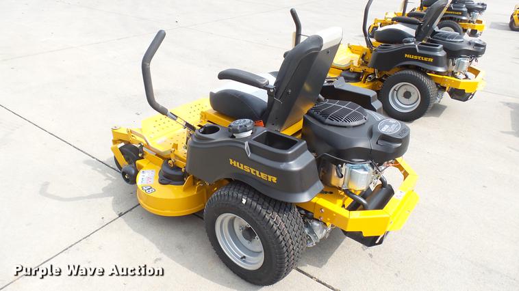 image for item EB9378 Hustler Raptor Flip-Up ZTR lawn mower