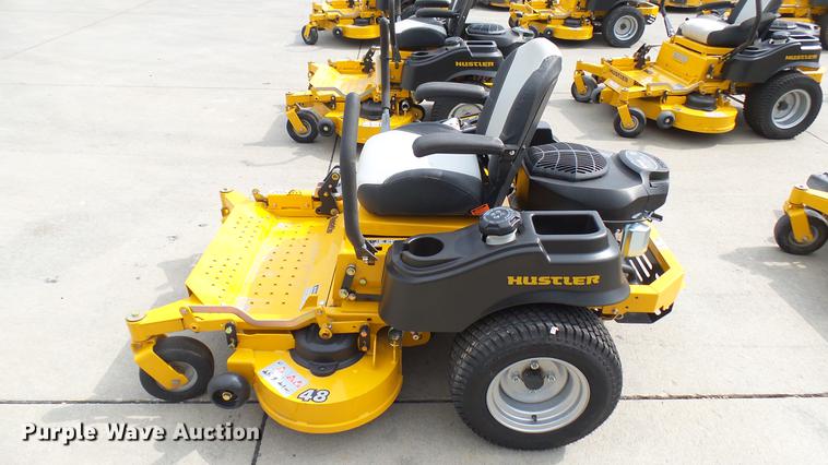 image for item EB9378 Hustler Raptor Flip-Up ZTR lawn mower