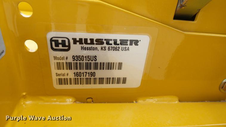 image for item EB9381 Hustler Super Z ZTR lawn mower