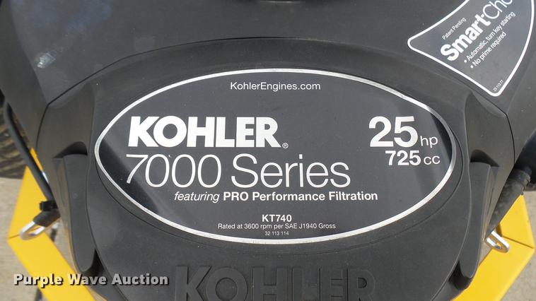 image for item EB9382 Hustler Raptor Flip-Up ZTR lawn mower