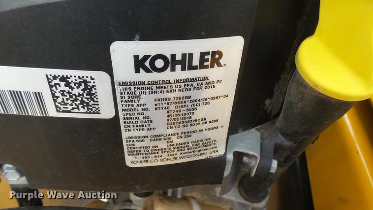 image for item EB9382 Hustler Raptor Flip-Up ZTR lawn mower