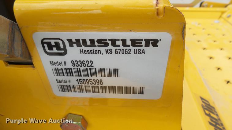 image for item EB9382 Hustler Raptor Flip-Up ZTR lawn mower