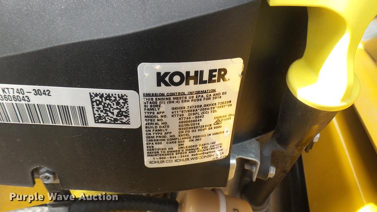 image for item EB9383 Hustler Raptor Flip-Up ZTR lawn mower