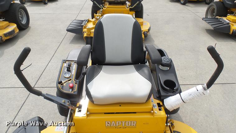 image for item EB9383 Hustler Raptor Flip-Up ZTR lawn mower