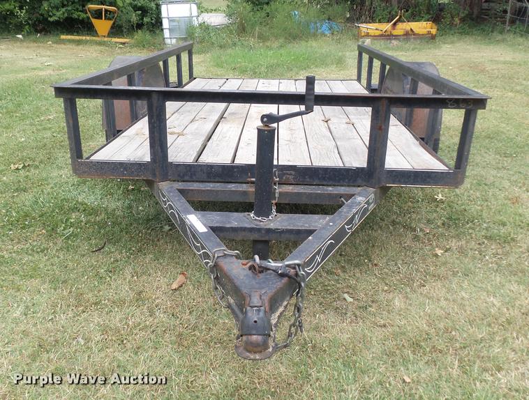 image for item CC9607 2008 Jerr tilt deck trailer