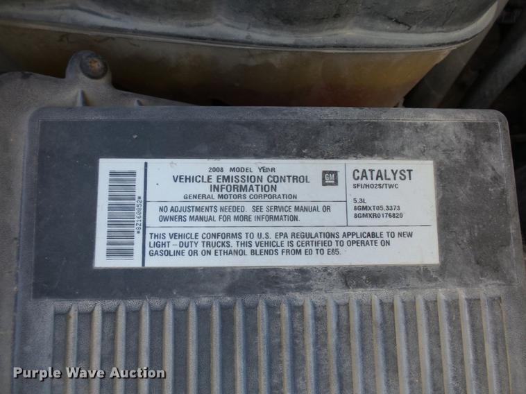 image for item DA0753 2008 Chevrolet Silverado 1500 Ext. Cab pickup truck