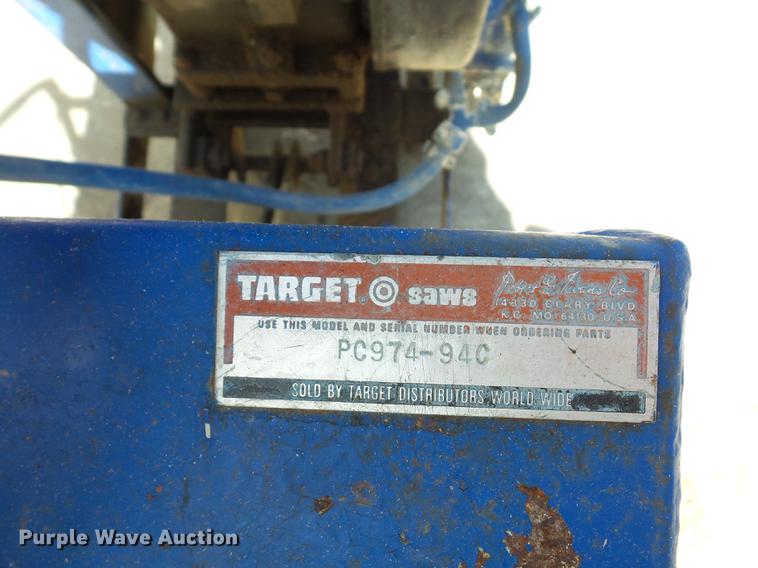 image for item DA0767 Target concrete saw