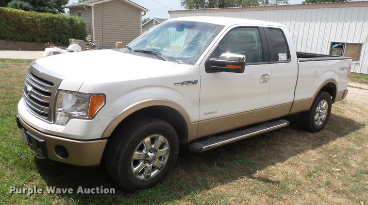 image for item DA1573 2013 Ford F150 Lariat SuperCab pickup truck