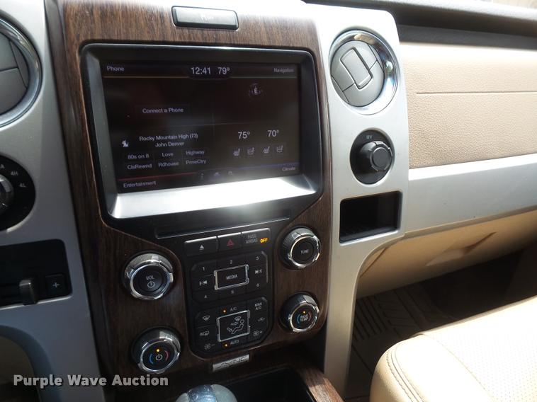 image for item DA1573 2013 Ford F150 Lariat SuperCab pickup truck