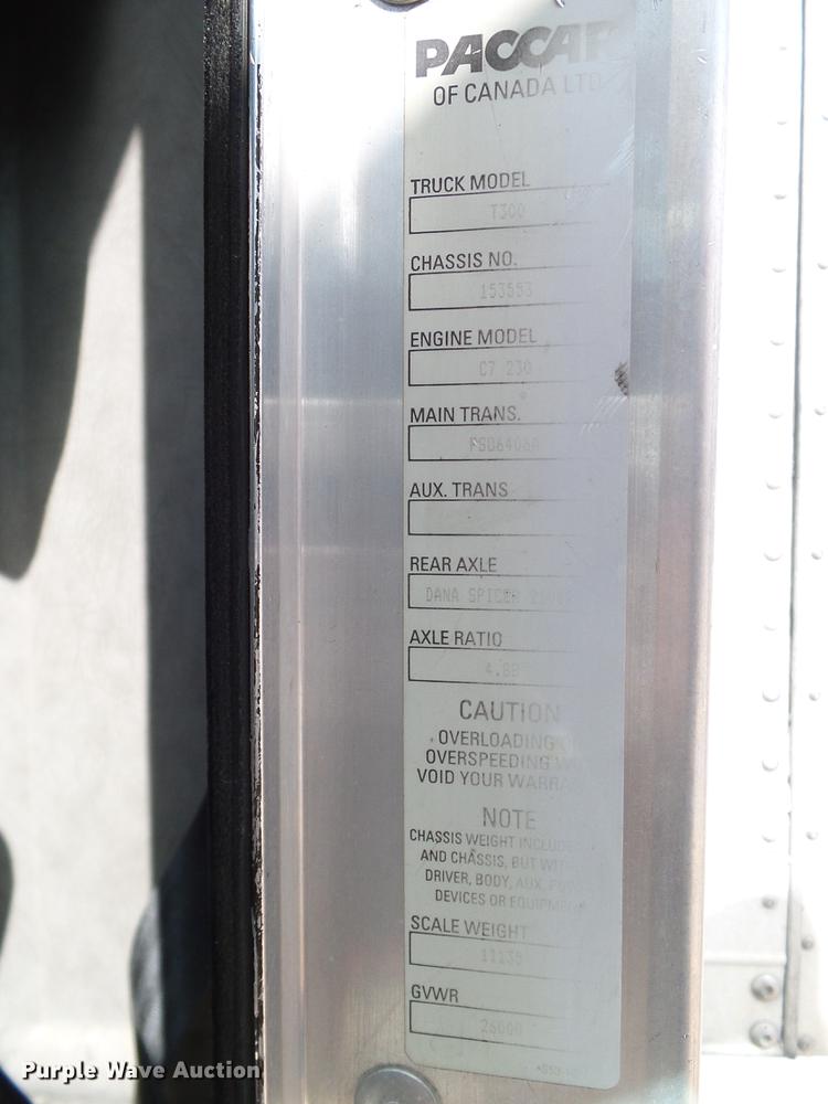 image for item DA6902 2006 Kenworth T300 box truck