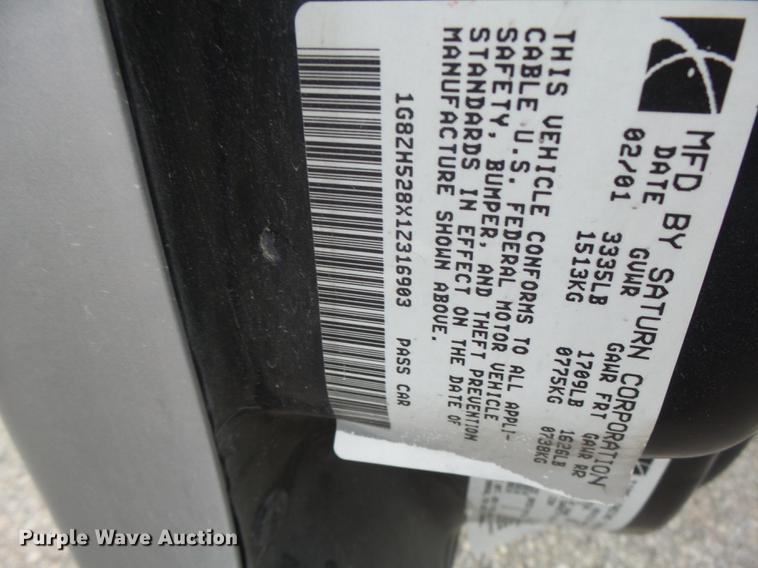 image for item DB1472 2001 Saturn SL