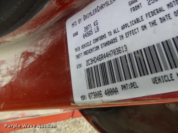 image for item DB1476 2004 Chrysler Concorde