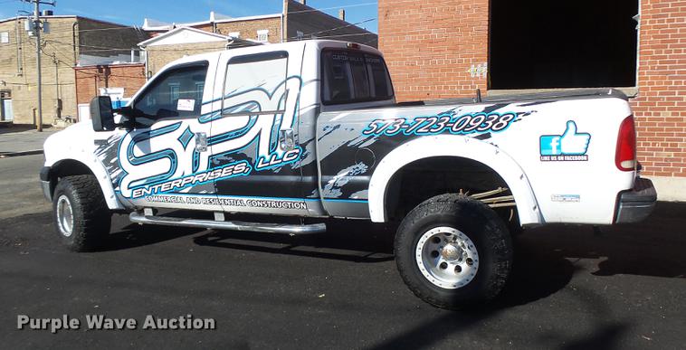 image for item DB1488 2001 Ford F350 Crew Cab pickup truck