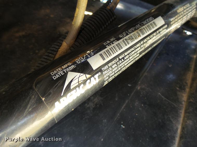 image for item DB1494 2014 Arctic Cat 1000 utility vehicle