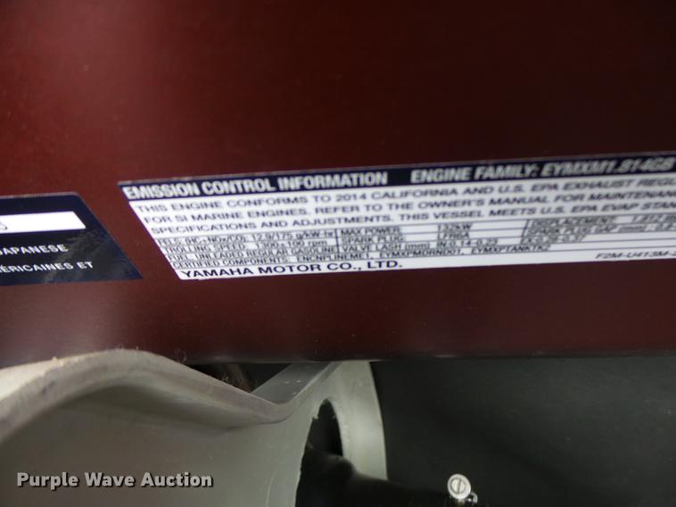 image for item DB1497 2014 Yamaha VX1800A personal watercraft