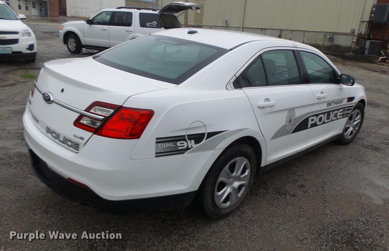 image for item DB1499 2014 Ford Taurus Police Interceptor