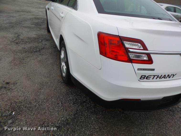 image for item DB1499 2014 Ford Taurus Police Interceptor
