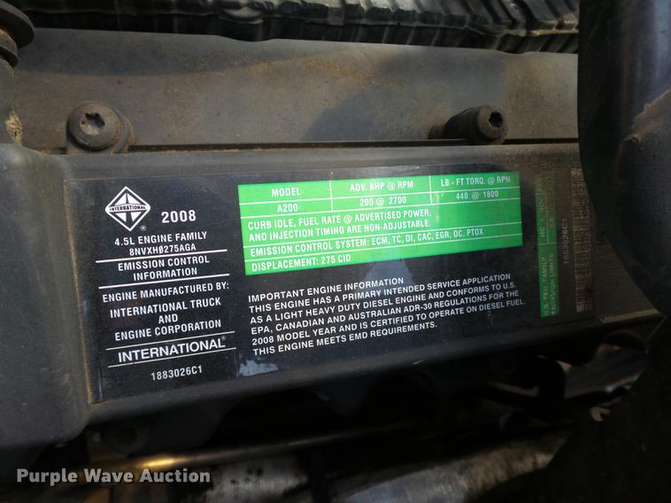 image for item DB4185 2008 Ford LCF box truck