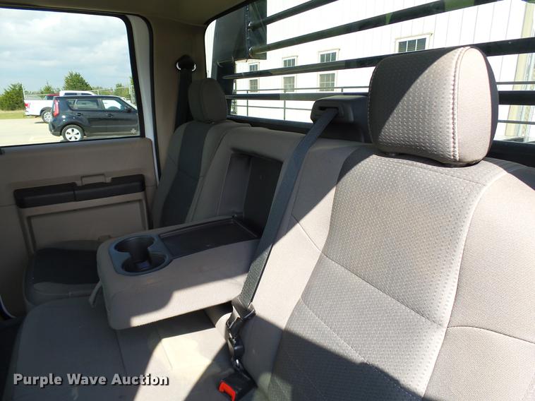 image for item DB4201 2009 Ford F450 Super Duty XLT Crew Cab flatbed truck