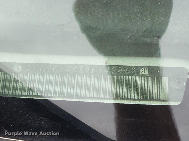 image for item DB6417 2009 Chevrolet Silverado 3500HD flatbed pickup truck