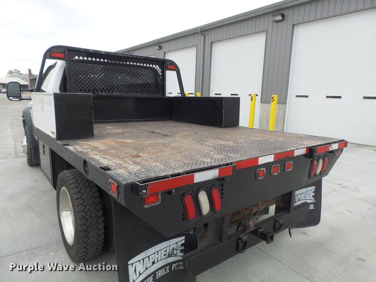 image for item DB6418 2006 Ford F450 Super Duty XL flatbed truck