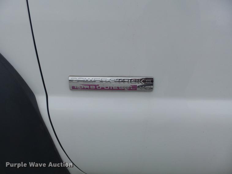 image for item DB6418 2006 Ford F450 Super Duty XL flatbed truck