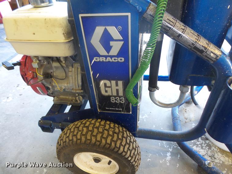 image for item DB8142 Graco GH833 airless paint sprayer
